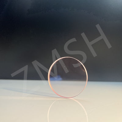 Ti3+ Red Sapphire Laser Al2O3 Single Crystal jendela optik Paket Keamanan Disesuaikan