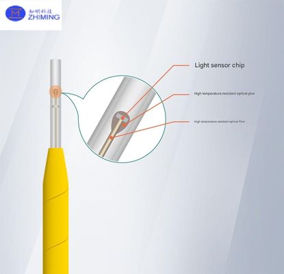 Sensor suhu serat optik GaAs presisi tinggi Transformer Hotspot Monitoring EMI-Resistant