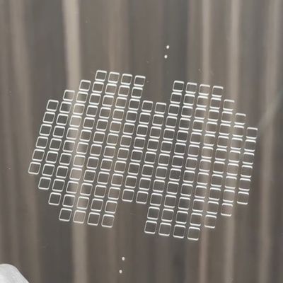 Mesin Pengeboran Laser Kaca Cahaya Hijau Nanosekund kaca kuarsa safir BF33