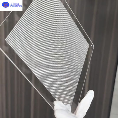 TGV Glass Substrate Through-hole Coating Semiconductor Packaging JGS1 JGS2