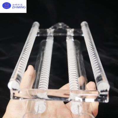 Quartz Wafer Boat Tinggi-Kebersihan & suhu tinggi tahan Disesuaikan