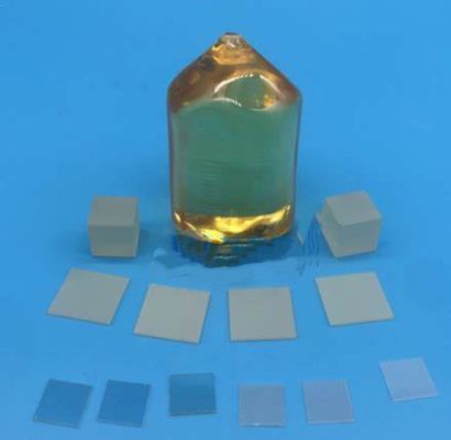 SrLaAlO4 / LaSrAlO4 LSAO 10x10x0.5mmt5x5x1mmt Substrat Untuk Epitaxy Disesuaikan