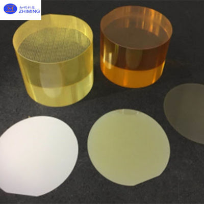 Litium Tantalat LiTaO3 Wafer Kristal Filter SAW Frekuensi Tinggi Koefisien Piezoelektrik Tinggi