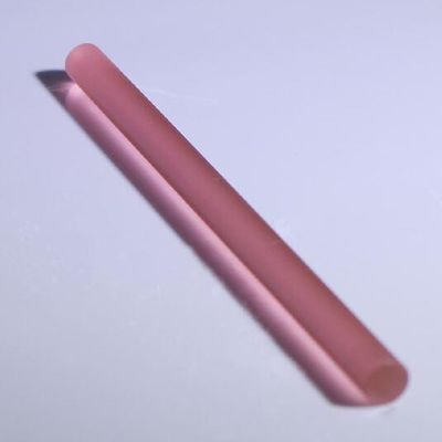 Batang Laser Ruby yang disesuaikan Diameter 2mm/4mm Panjang 10mm/20mm