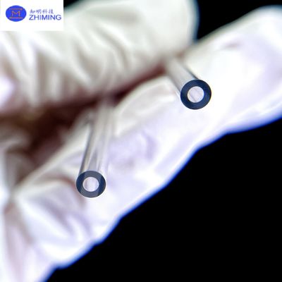 Tekanan tinggi Sapphire Kapillary Tubes Presisi tinggi Mikrostruktur Kerongkongan Diperbuat