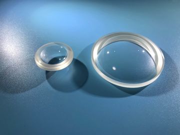 Komponen Safir 50mm Ukuran Disesuaikan Plano - Lensa Cembung Belahan Kubah Optik