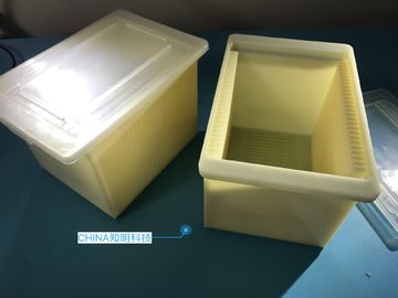 2inch 3inch 4inch PP Wafer Carrier Box Untuk Substrat Wafer Persegi