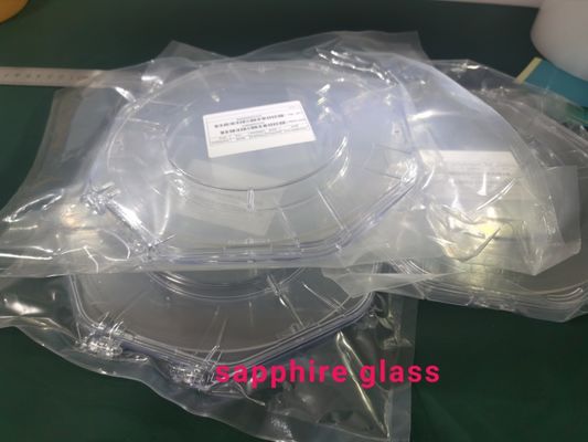 12Inch 300mm Substrat Safir Dipoles Wafer jendela safir Untuk Lensa Optik