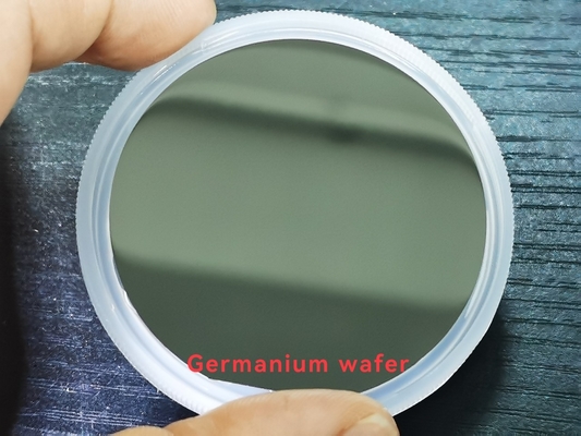 Harga yang pantas SSP Germanium Semikonduktor Substrat Wafer Ge Untuk Pita Inframerah 100 / 110 2 Inch on line