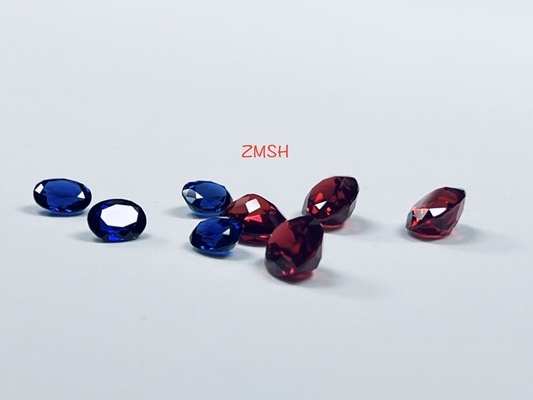 Harga yang pantas Batu Permata Sintetis Biru Royal Ruby Sapphire Gems on line