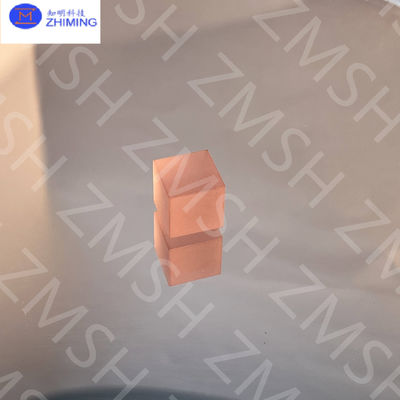 Harga yang pantas Pink Sapphire Batu permata sintetis Sakura Pink Bahan baku untuk membuat perhiasan Kekerasan Mohs 9 on line