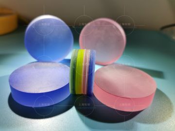 Harga yang pantas Ukuran Disesuaikan Warna Laser Sapphire Crystal Untuk batang laser dan warna Watch Glass Case on line