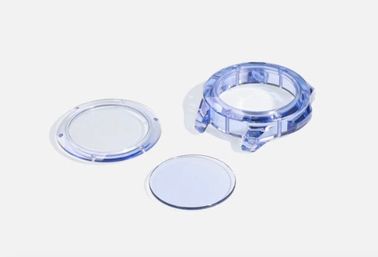 Harga yang pantas Warna Pink Biru Sapphire Crystal Watch Kaca Penggantian Ukuran Disesuaikan on line