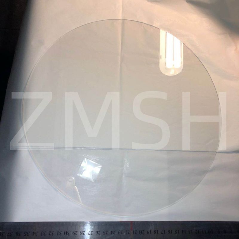Sapphire Wafer Al2O3 8 inci C Plane A Plane M Plane KY Double Slide Polished SSP