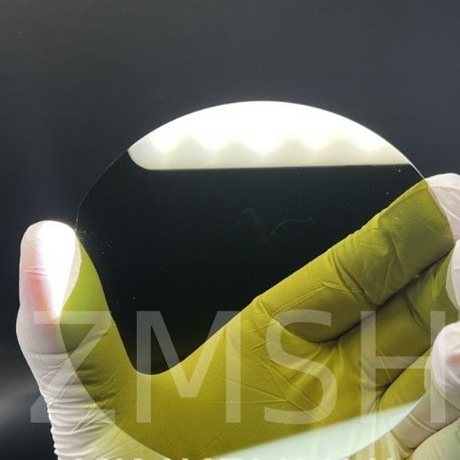 4H N tipe Semi tipe SiC Wafer 6inch 12inch SiC Wafer SiC substrat ((0001) Double Side Polished Ra≤1 nm kustomisasi