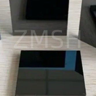 5×5mm 10×10mm SiC Wafer 4H-P 6H-P 3C-N tipe Produksi Berkualitas Penelitian Berkualitas Dummy