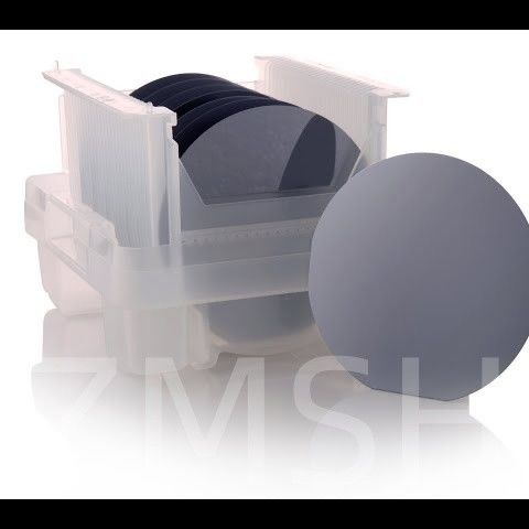 8 inci GaN-on-Si Epitaxy Wafer 110 111 110 N tipe P tipe kustomisasi Semikonduktor RF LED