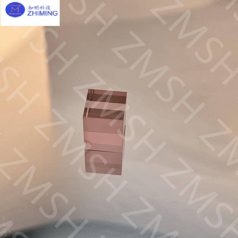Sapphire Raw Gemstone Lab Made Padparadscha Sapphire Rose Sapphire Kekerasan Tinggi Untuk Tujuan Perhiasan