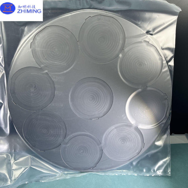 SiC Keramik Tray Plat Untuk 2 inci 4 inci 6 inci Wafer Pengolahan Dan Ukuran Khusus