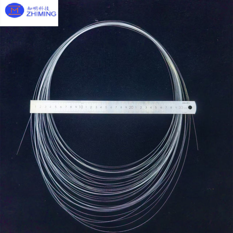 YAG Fiber Optical Yttrium Aluminium Garnet Material Transmittance > 80% 400-3000 Nm Dia 25-500um
