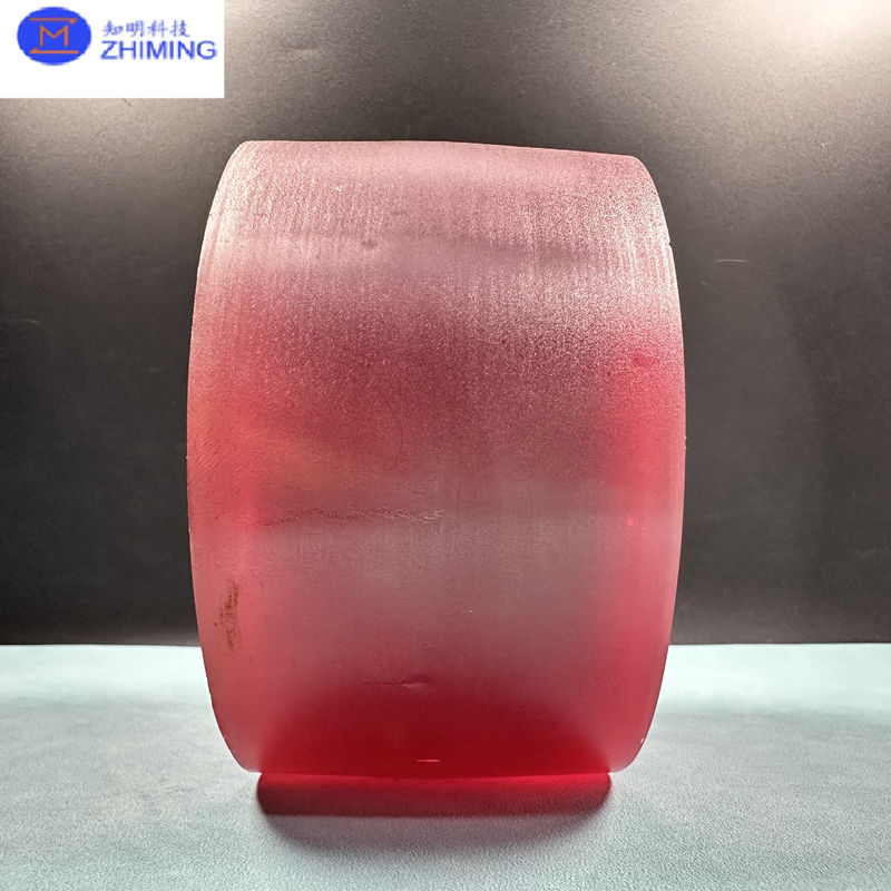 Ruby sintetis bahan safir batu permata mentah safir 99,999% Batu permata yang tidak diobati Safir merah mentah