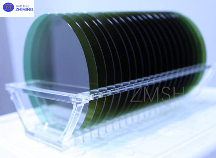 Ketebalan Wafer SiC 4H-N 8 inci 500±25μm Atau Produk Dummy N-Doped Berkualitas Penelitian