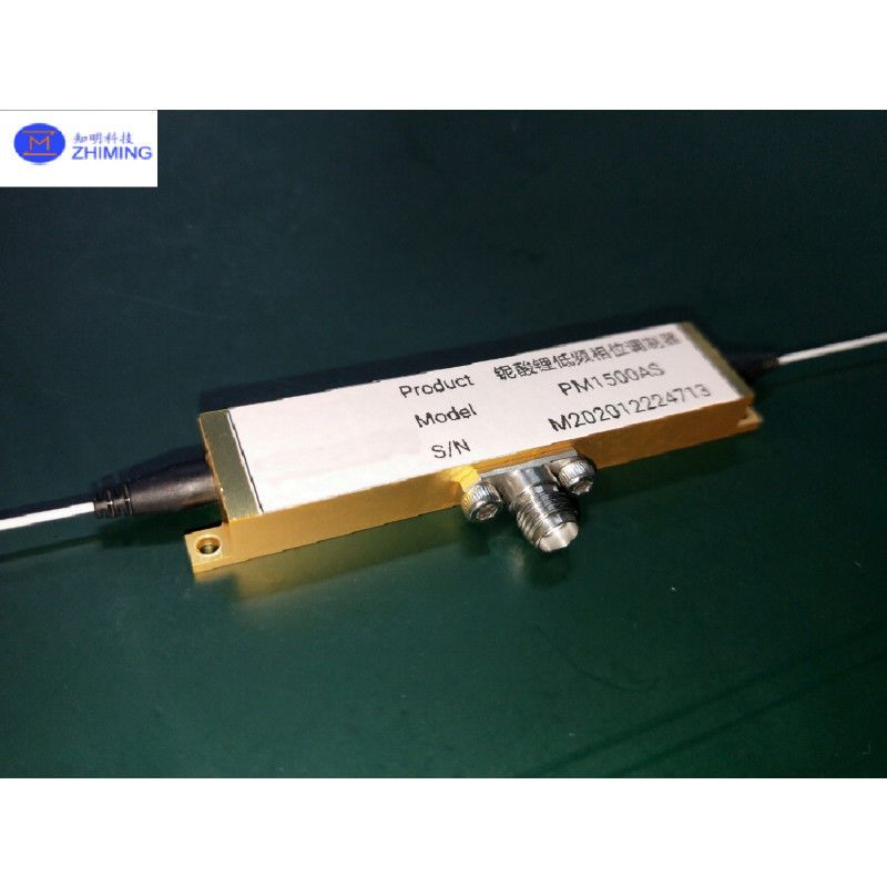 1000nm Phase Modulator Low Vπ, Toleransi Daya Tinggi, Desain Polarizasi Tunggal untuk Sensing Serat & Komunikasi Optik