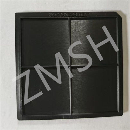 4inch 6inch 8inch Polypropylene Multi Wafer Box Silicon Carrier Container Box Warna Gelap
