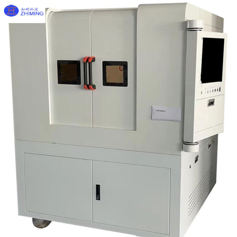 Mesin Penandaan Pelangi Laser Ultracepat Jalur Interferensi Logam dengan Efek Pelangi Angka-Shift Dinamis