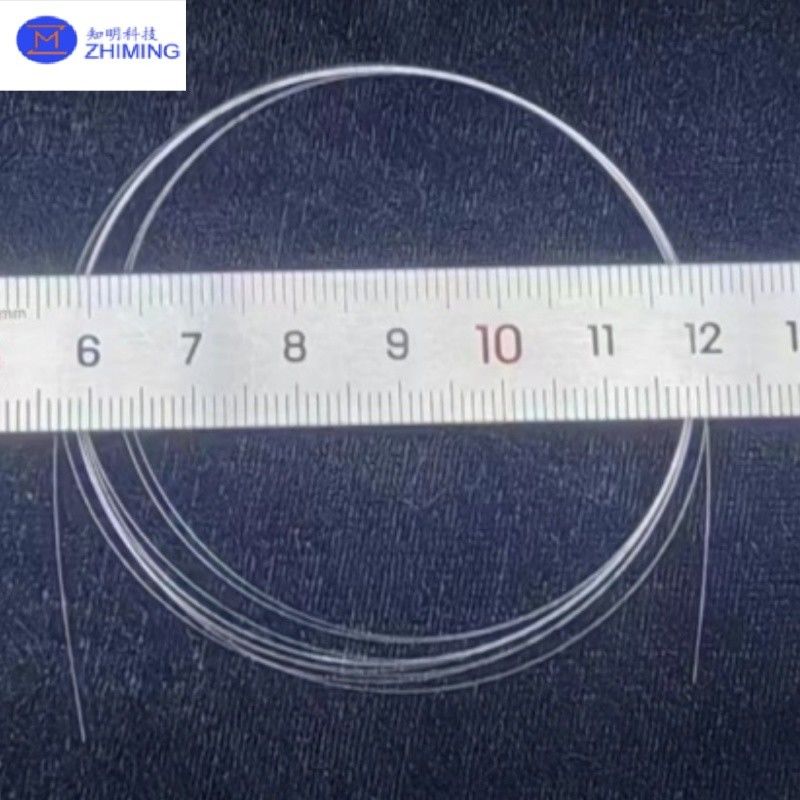 Sapphire Fiber Optic Cables High-Temp Resistant Single-Crystal Al2O3 Serat untuk Lingkungan Ekstrim