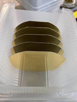 Harga yang pantas 6 Inch N Type Dipoles Silicon Wafer Pelapisan PVD / CVD Kemurnian Tinggi on line