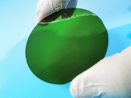 2 Inci 4 Inci Dummy Prime SiC Substrat Thermal Shock Resistance Ceramic Silicon Carbide Wafer Tunggal