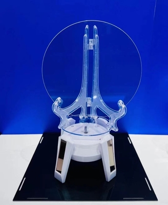 3Inch Safir Substrat Wafer DSP SSP 0.5mm Al2O3 Kristal Tunggal