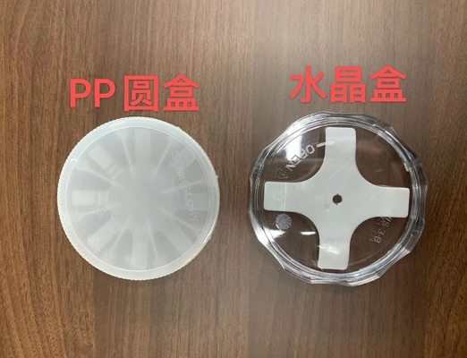 Harga yang pantas 2 inci 4 inci 6 inci Single Wafer Carrier Case Polycarbonate 10 Buah/Bungkus on line