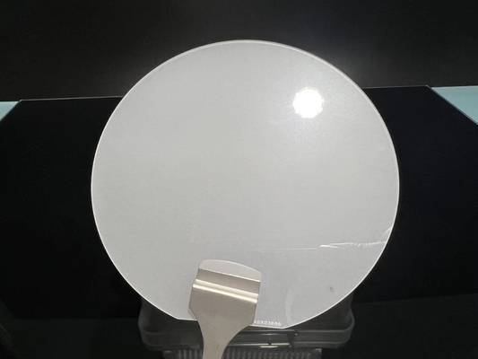 Harga yang pantas 4 inci 101.6mm Sapphire Wafer Substrat Carrier Satu Sisi Dipoles Kristal Tunggal Al2O3 on line