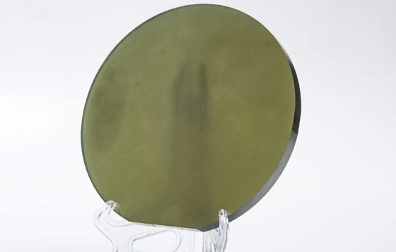 Monocrystalline SiC Silicon Carbide Wafer Substrat Dummy Grade Dia153mm 156mm 159mm