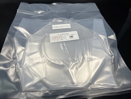 C-Pesawat Al2O3 99,999% Sapphire Kristal Tunggal Wafer Pembawa Substrat 8 inci Dia200mm