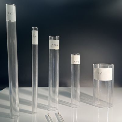 Single Crystal Al2O3 99.999 Tabung Sapphire Batang Optik Berkualitas Sapphire Windows