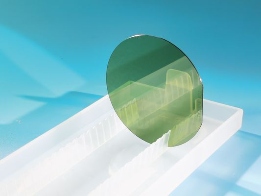 2 inci 4 inci 6 inci 8 inci Wafer Karbida Silikon Penggunaan Industri Dengan Karat Permukaan ≤0.2nm