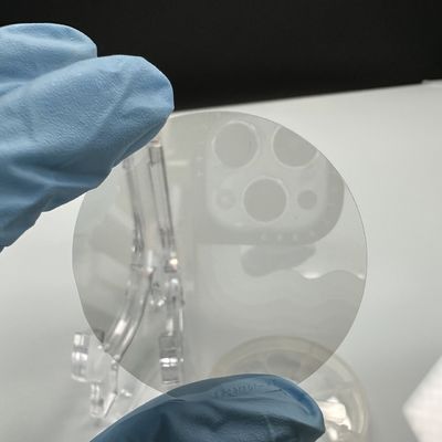 Wafer Karbida Silikon Resistivitas Tinggi Semi Isolasi Untuk Aplikasi Partikel Rendah