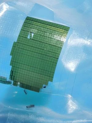 Lensa SiC persegi 1x1x0.5mmt
