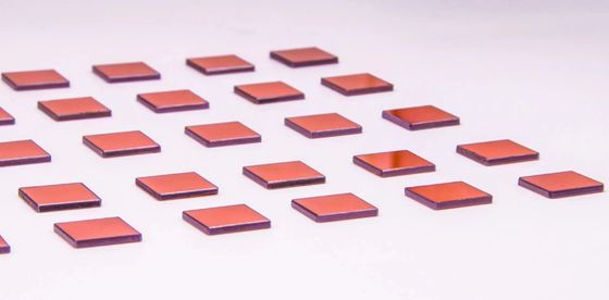 Harga yang pantas Orientasi substrat kristal ZnTe 110 10x10x0.5mm 10x10x1mm Untuk generasi deteksi THz on line
