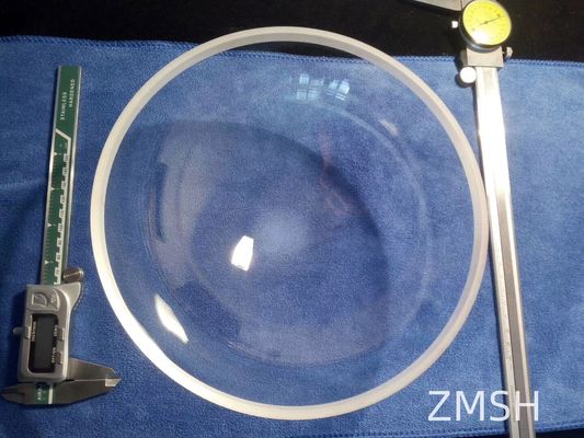 Harga yang pantas Single Crystal Al2O3 Sapphire Domes Impact UV Resistance Sapphire Hemisphere Jendela on line