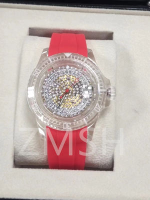 Harga yang pantas Bentuk bulat persegi Oval Heksagonal Sapphire Watch Case Waterproof Resistant Scratch on line