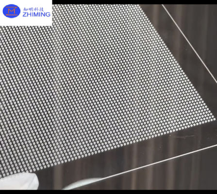 Melalui vias kaca (TGV) untuk JGS1 JGS2 safir corning glass untuk Sensor Manufacturing and Packaging