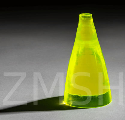 Ce:LuAG Scintillation Crystal Cerium doped Lutetium Aluminium Densitas tinggi Waktu pembusukan cepat PET