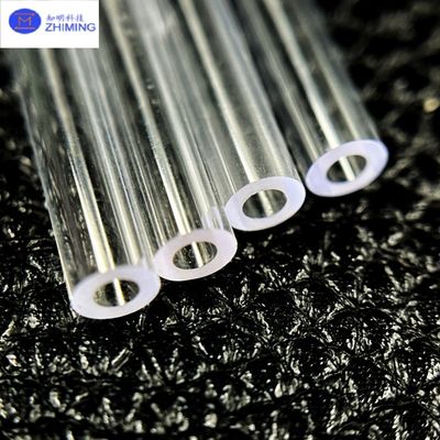 Tekanan tinggi Sapphire Kapillary Tubes Presisi tinggi Mikrostruktur Kerongkongan Diperbuat