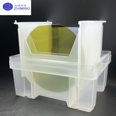 Wafer Epitaxial 4H-SiC untuk MOSFET Tegangan Ultra Tinggi (100 ‰ 500 μm, 6 inci)