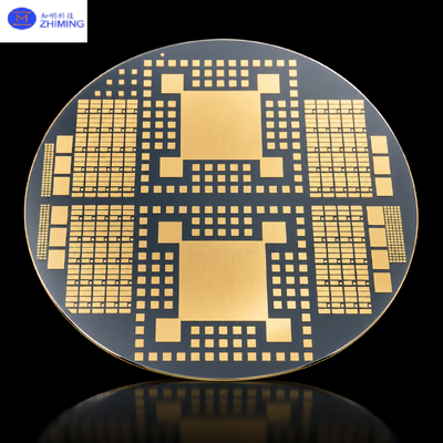 Harga yang pantas Substrat Safir Metalisasi Perangkat Mikroelektronik RF dan Mikrowave On line