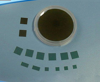Harga yang pantas Ukuran Disesuaikan Silicon Carbide Wafer 10x10x0.5mm 4H-N SiC Crystal Chips on line